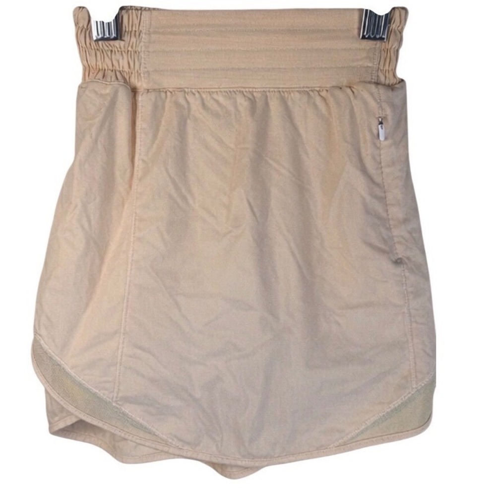 Lululemon Hotty Hot Skort Women Size 2 Summer Glow Yellow Tennis Running Skirt